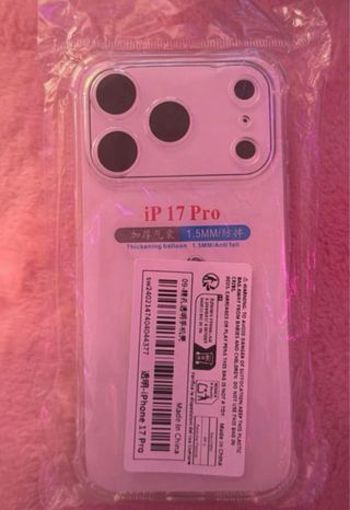 Funda iPhone 17 Pro Transparente