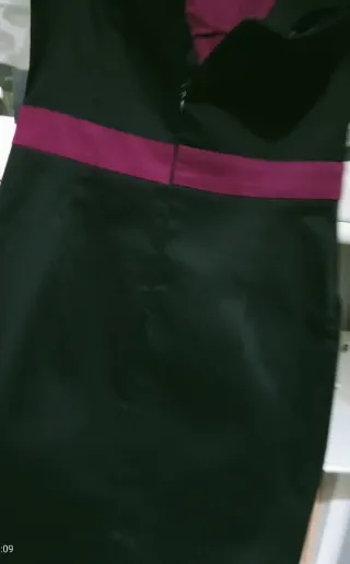 Vestido con etiqueta palabra de honor TS