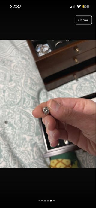 Lote Abalorios Pandora Plata y Marrón