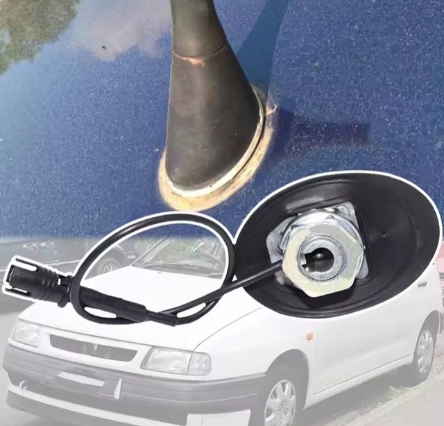 ANTENA COCHE CON JUNTA Y CONECTOR SEAT IBIZA VW