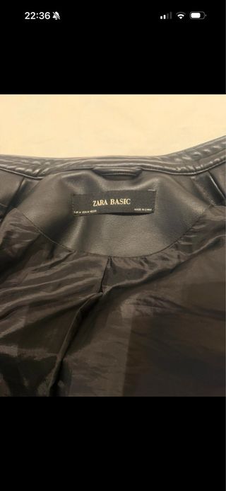Chaqueta Zara Talla M (equivale a S)