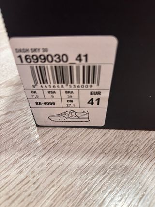 Bambas Munich mujer beige y rosa T.41