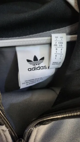 Chándal Adidas Negro y Gris