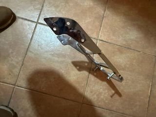 Soporte Trasero Moto Cromado