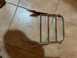 Soporte Trasero Moto Cromado