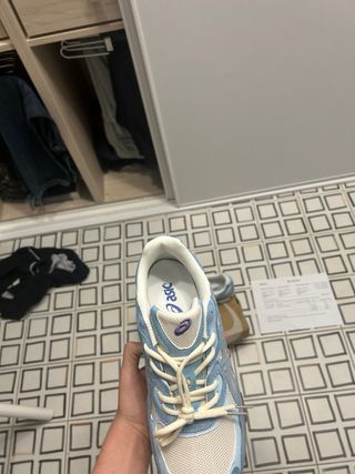 ASICS Gel Zapatillas Azul Gris