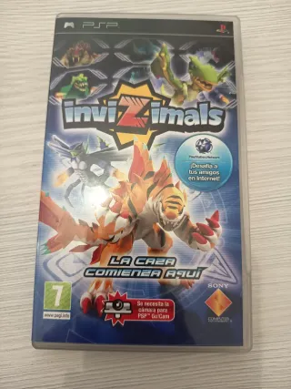 Invizimals PSP + Cámara Go!Cam + Carta AR