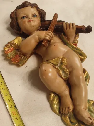 Angeli decorativi in resina