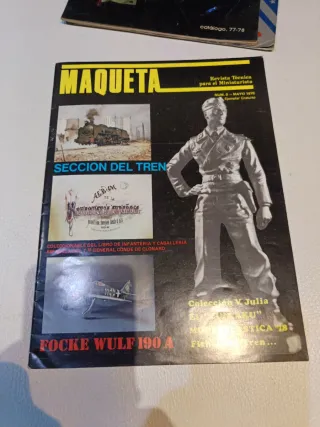 Catálogo Maqueta Revista Técnica Miniaturista