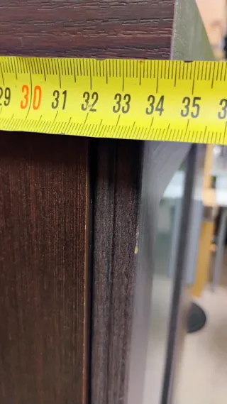 Módulos de Mueble Madera y Cristal