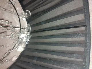 Lámpara de techo negra