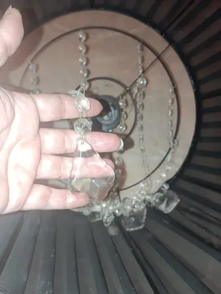 Lámpara de techo negra