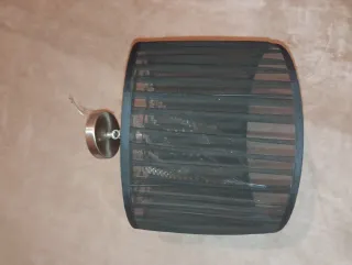 Lámpara de techo negra