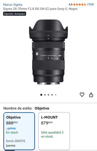 Sigma 28-70mm f/2.8 DG DN Contemporary