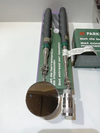 Lote Magnético PARKSIDE Inspección y Bandejas