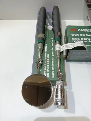 Lote Magnético PARKSIDE Inspección y Bandejas