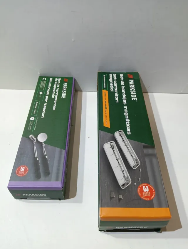 Lote Magnético PARKSIDE Inspección y Bandejas