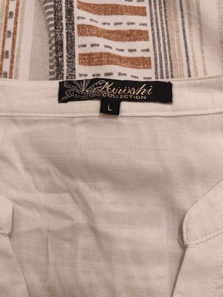 Blusa blanca Marca Koröshi Talla L