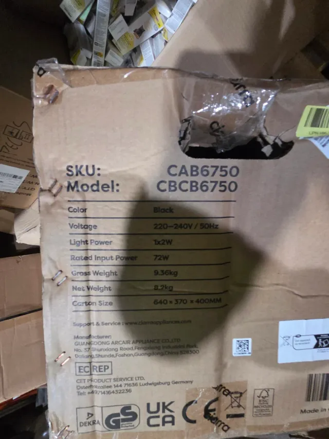 Campana Extractora CIARRA CAB6750