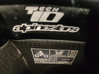 Stivali Alpinestars tech 10 con suole nuove