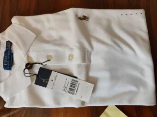 Polo Ralph Lauren Camiseta Blanca Talla S