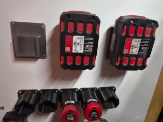 Soporte Baterías Parkside X20