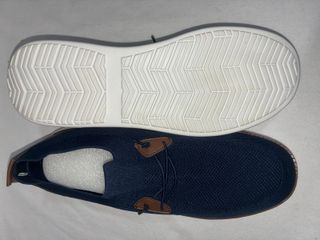 Mocasines Hombre Azul y Marrón