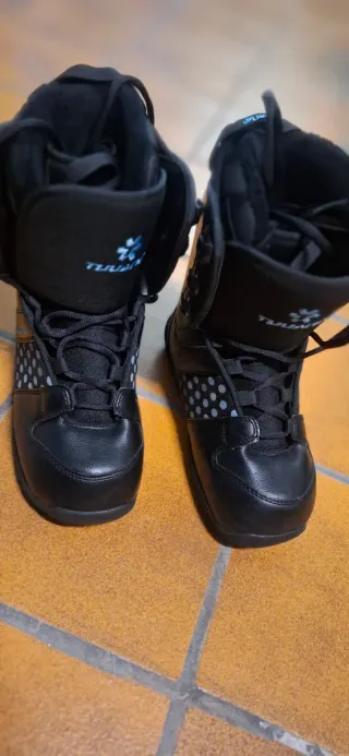 Botas de Snowboard Negras
