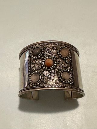 Pulsera Plata con Piedras incrustadas