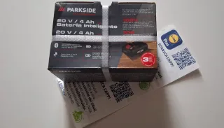 Batteria Parkside 20V 4Ah Bluetooth