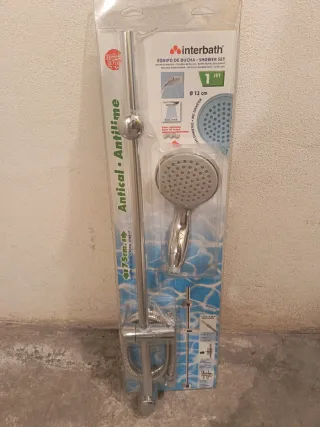 Conjunto Ducha Interbath Antical Antilime