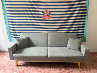 Sofá cama gris