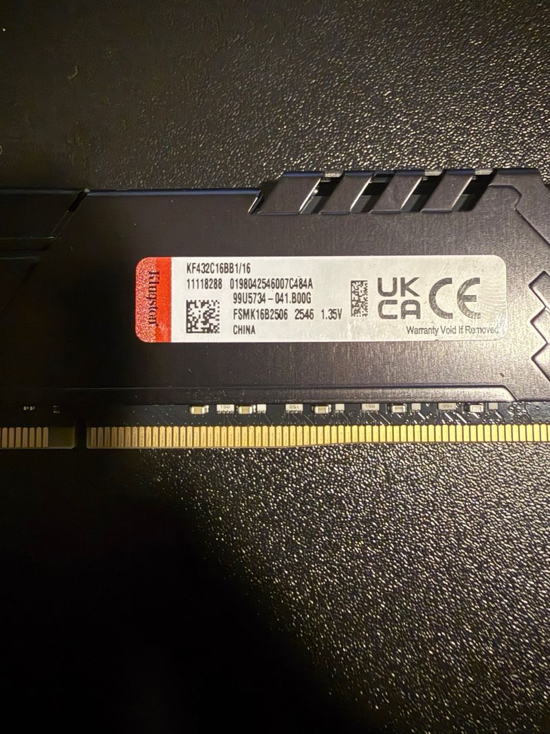 Kingston Fury Beast DDR4 16GB 3200MHz afbeelding 3