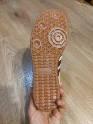 Adidas Samba Wales Bonner talla 39 Blancas Granate