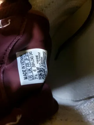 Adidas Samba Wales Bonner talla 39 Blancas Granate