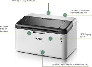 Stampante laser monocromatica Brother HL-1210W