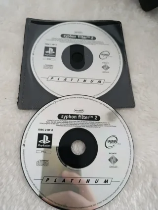Syphon Filter 2 Platinum PS1 (2 Discos)