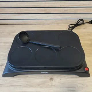 Placa para cocinar tortitas DOMO 6 cavidades