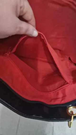 Borsa Tote Trapuntata Vernice Nera