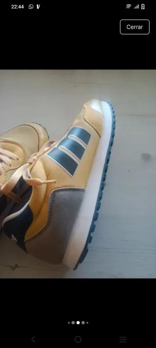 Zapatillas MTNG Amarillas y Azules