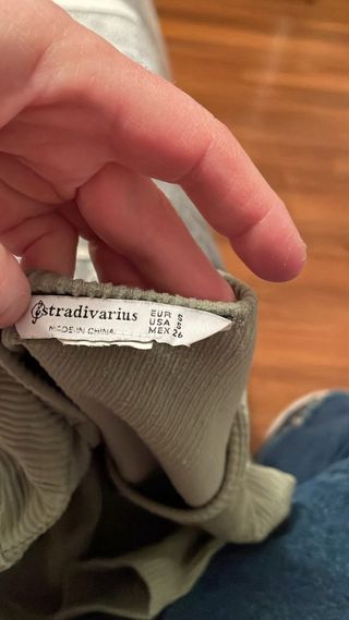 Camiseta manga corta niña verde