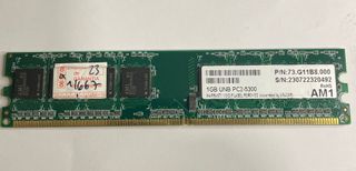 Módulo Memoria RAM Apacer 1GB PC2-5300