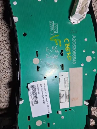 Cuadro Peugeot 207 GT THP RC Marcador