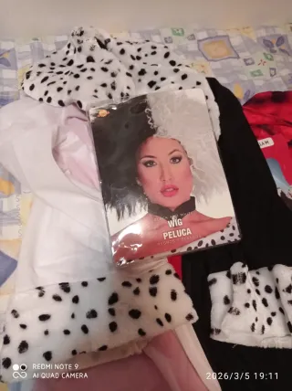 Disfraz Cruella Dálmata Mujer Talla M