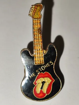 Pin Guitarra Rolling Stones
