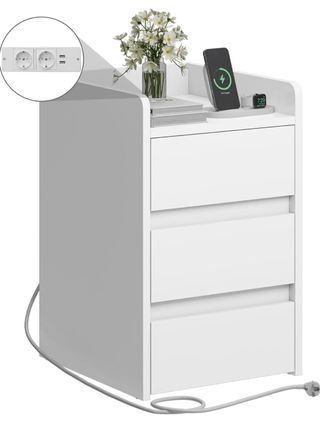 Mesa de Noche YITAHOME con Carga