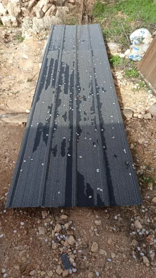 Chapas metálicas 3,6m x 0,9m