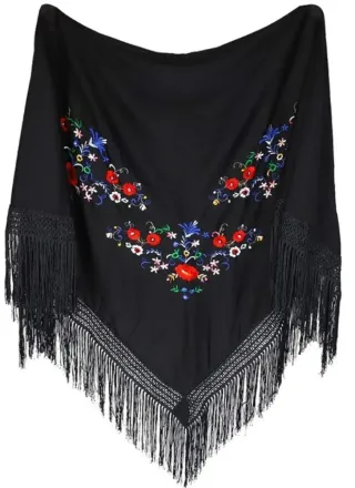 Mantoncillo Flamenco Bordado