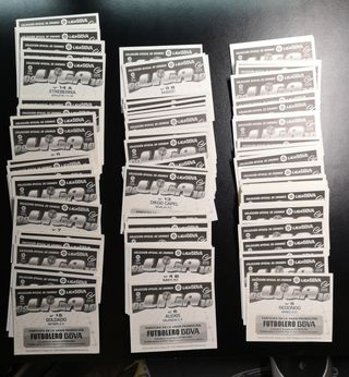 Lote cromos Liga Este 2009-10