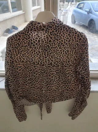 Camicia donna Alcott fantasia leopardata taglia S